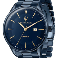 Maserati Tradizione Solar Blue Dial Quartz R8853146003 100m Men's Watch