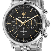 Maserati Epoca Chronograph Black Dial Quartz R8873618017 100m Men's Watch