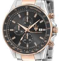 Maserati Sfida Chronograph Brown Dial Quartz R8873640014 100m Men's Watch
