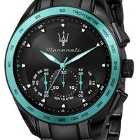Maserati Aqua Edition Chronograph Black Dial Quartz R8873644002 100m Men's Watch