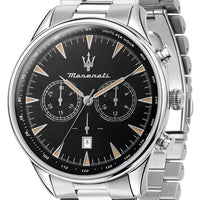 Maserati Tradizione Chronograph Black Dial Quartz R8873646004 100m Men's Watch