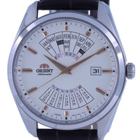 Orient Multi Year Calendar White Dial Leather Automatic Ra-ba0005s10b Men's Watch