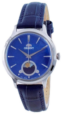Orient Classic Sun  Moon Blue Dial Quartz Ra-kb0004a10b Women's Watch