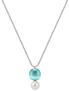 Morellato Gemma Perla Sterling Silver Satc03 Women's Necklace