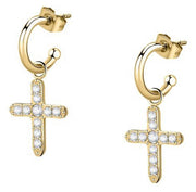 Morellato Passioni Gold Tone Stainless Steel Saun08 Women's Earrings