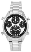 Seiko Prospex Speedtimer Panda Chronograph Stainless Steel White Dial Solar Sfj001p1 100m Men's Watch