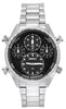 Seiko Prospex Speedtimer Chronograph Stainless Steel Black Dial Solar Sfj003p1 100m Men's Watch