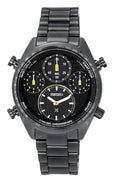 Seiko Prospex Speedtimer Limited Edition Chronograph Stainless Steel Black Dial Solar Sfj007p1 100m Men's Watch