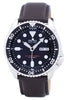 Seiko Automatic Diver's Ratio Dark Brown Leather Skx007j1-ls11 200m Men's Watch