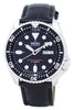 Seiko Automatic Diver's Ratio Black Leather Skx007j1-ls6 200m Men's Watch