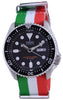 Seiko Automatic Diver's Japan Made Polyester Skx007j1-var-nato23 200m Men's Watch
