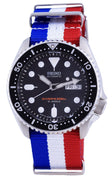 Seiko Automatic Diver's Japan Made Polyester Skx007j1-var-nato25 200m Men's Watch