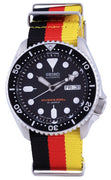 Seiko Automatic Diver's Japan Made Polyester Skx007j1-var-nato26 200m Men's Watch