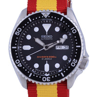 Seiko Automatic Diver's Japan Made Polyester Skx007j1-var-nato29 200m Men's Watch