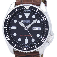 Seiko Automatic Diver's 200m Ratio Brown Leather Skx007k1-ls7 Men's Watch
