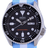 Seiko Automatic Diver's Polyester Skx007k1-var-nato24 200m Men's Watch