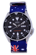 Seiko Automatic Diver's Polyester Skx007k1-var-nato30 200m Men's Watch