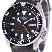 Seiko Automatic Diver's 200m Army Nato Strap Skx007k1-nato5 Men's Watch