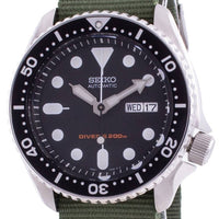 Seiko Discover More Automatic Diver's Skx007k1-var-nato9 200m Men's Watch