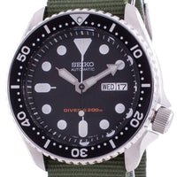 Seiko Discover More Automatic Diver's Skx007k1-var-nato9 200m Men's Watch