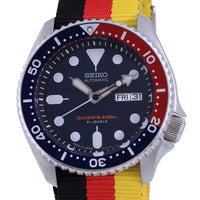 Seiko Automatic Diver's Polyester Japan Made Skx009j1-var-nato26 200m Men's Watch