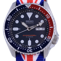Seiko Automatic Diver's Polyester Japan Made Skx009j1-var-nato28 200m Men's Watch