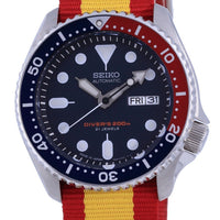Seiko Automatic Diver's Polyester Japan Made Skx009j1-var-nato29 200m Men's Watch