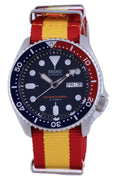 Seiko Automatic Diver's Polyester Japan Made Skx009j1-var-nato29 200m Men's Watch