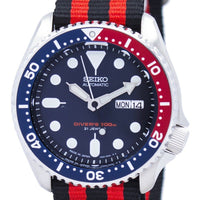Seiko Automatic Diver's 200m Nato Strap Skx009j1-nato3 Men's Watch