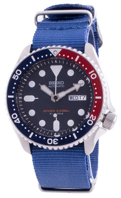 Seiko Automatic Diver's Skx009j1-var-nato8 200m Japan Made Men's Watch