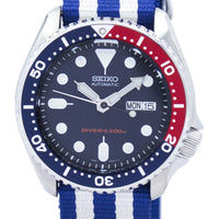 Seiko Automatic Diver's 200m Nato Strap Skx009k1-nato2 Men's Watch