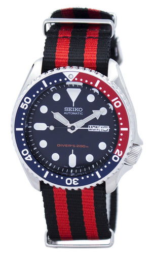 Seiko Automatic Diver's 200m Nato Strap Skx009k1-nato3 Men's Watch