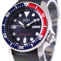 Seiko Automatic Diver's 200m Army Nato Strap Skx009k1-nato5 Men's Watch