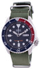Seiko Automatic Diver's Deep Blue Skx009k1-var-nato9 200m Men's Watch