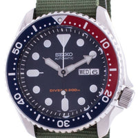 Seiko Automatic Diver's Deep Blue Skx009k1-var-nato9 200m Men's Watch