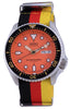 Seiko Automatic Diver's Japan Made Polyester Skx011j1-var-nato26 200m Men's Watch