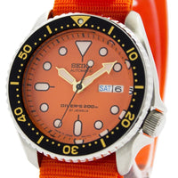 Seiko Automatic Diver's 200m Nato Strap Skx011j1-nato7 Men's Watch