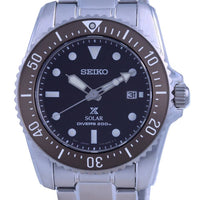 Seiko Prospex Compact Scuba Solar Diver's Sne571 Sne571p1 Sne571p 200m Men's Watch
