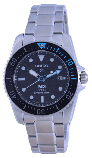 Seiko Prospex Padi Special Edition Solar Diver's Sne575 Sne575p1 Sne575p 200m Men's Watch