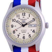 Seiko 5 Sports Military Automatic Japan Made Snzg07j1-var-nato25 100m Men's Watch