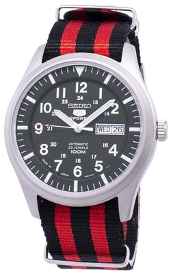 Seiko 5 Sports Automatic Japan Made Nato Strap Snzg09j1-nato3 Men's Watch