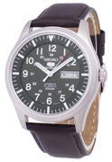 Seiko 5 Sports Automatic Ratio Dark Brown Leather Snzg09k1-ls11 Men's Watch