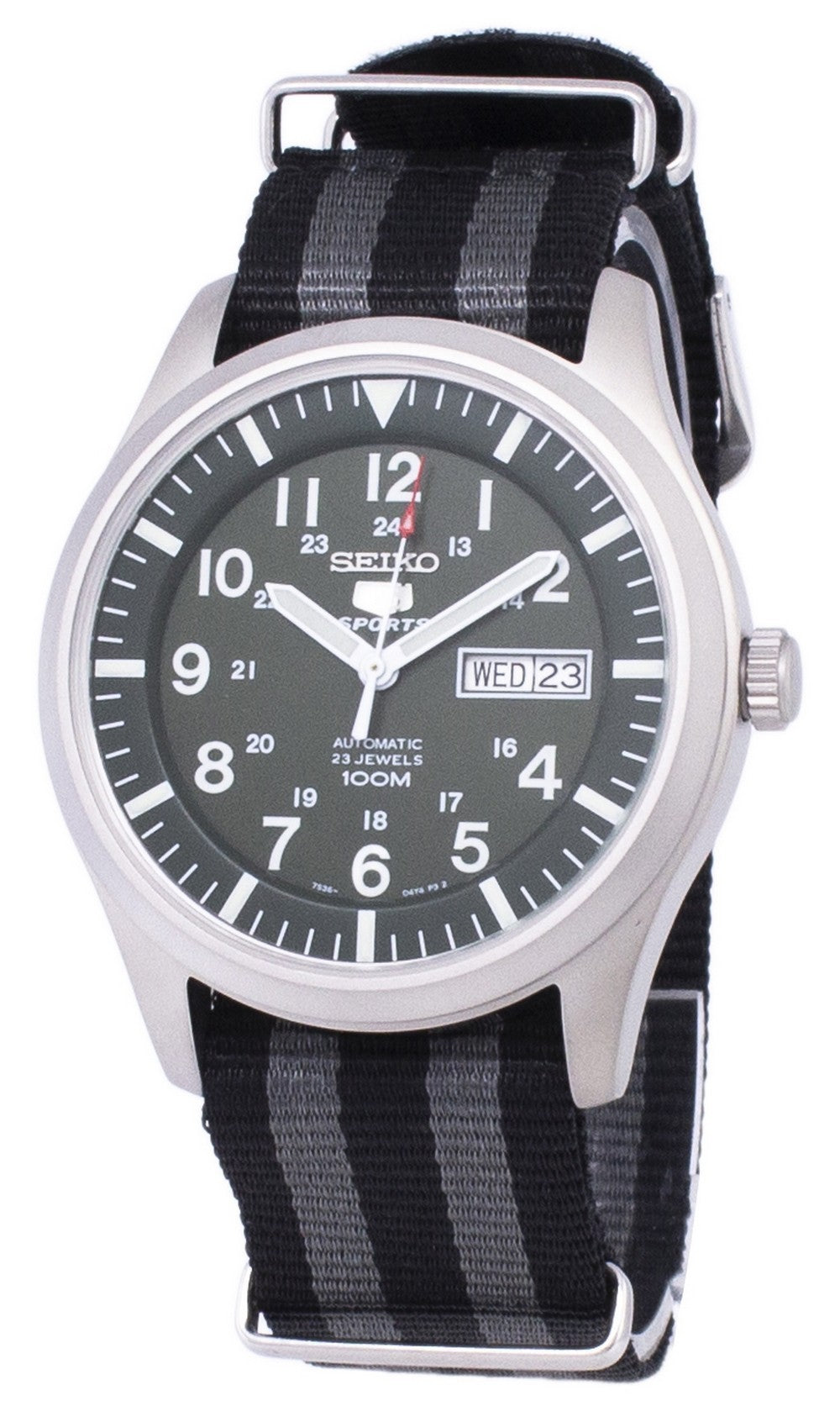 Seiko 5 Sports Automatic Nato Strap Snzg09k1-nato1 Men's Watch