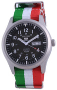 Seiko 5 Sports Military Automatic Polyester Snzg09k1-var-nato23 100m Men's Watch
