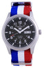 Seiko 5 Sports Military Automatic Polyester Snzg09k1-var-nato25 100m Men's Watch