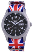 Seiko 5 Sports Military Automatic Polyester Snzg09k1-var-nato28 100m Men's Watch