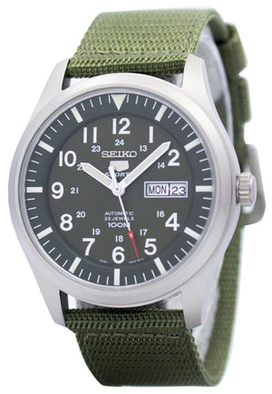 Seiko 5 Military Automatic Sports Snzg09 Snzg09k1 Snzg09k Men's Watch