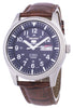 Seiko 5 Sports Automatic Ratio Brown Leather Snzg11k1-ls7 Men's Watch