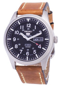 Seiko 5 Sports Snzg15k1-ls17 Automatic Brown Leather Strap Men's Watch