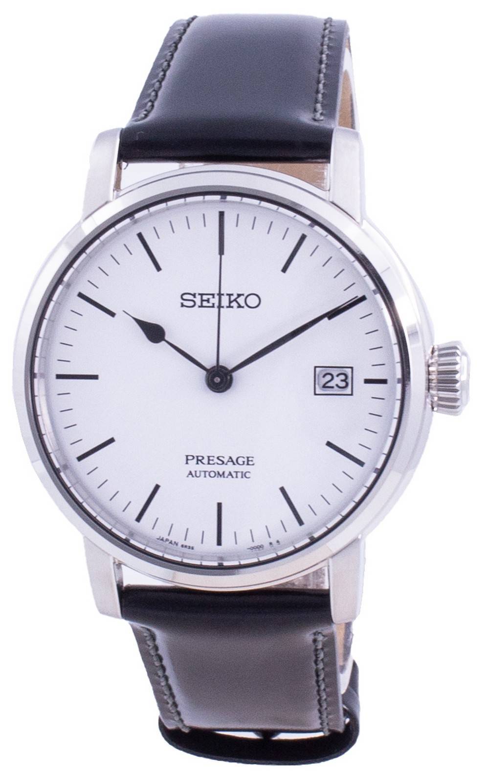 Seiko Presage Riki Watanabe Automatic White Enamel Spb113 Spb113j1 Spb113j Japan Made 100m Men's Watch